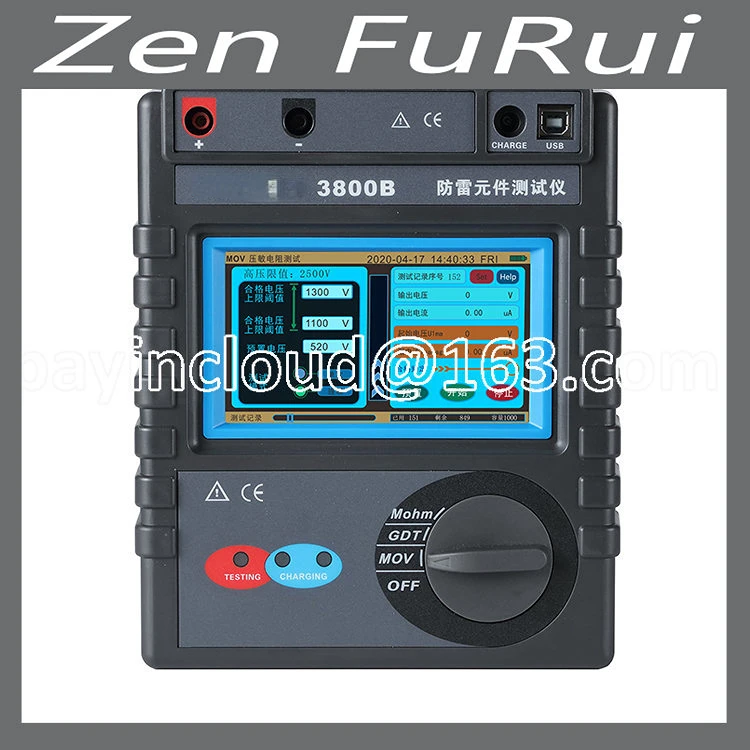 

ETCR3800B Portable Lightening Protection Component Test Equipment Surge Protection Device Spd Tester