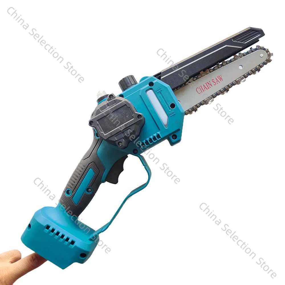 High-end Brushless Lithium Electric Saw Handheld 6 Inch 8 Inch Wireless Rechargeable Electric Chain Saw Logging Saw Household