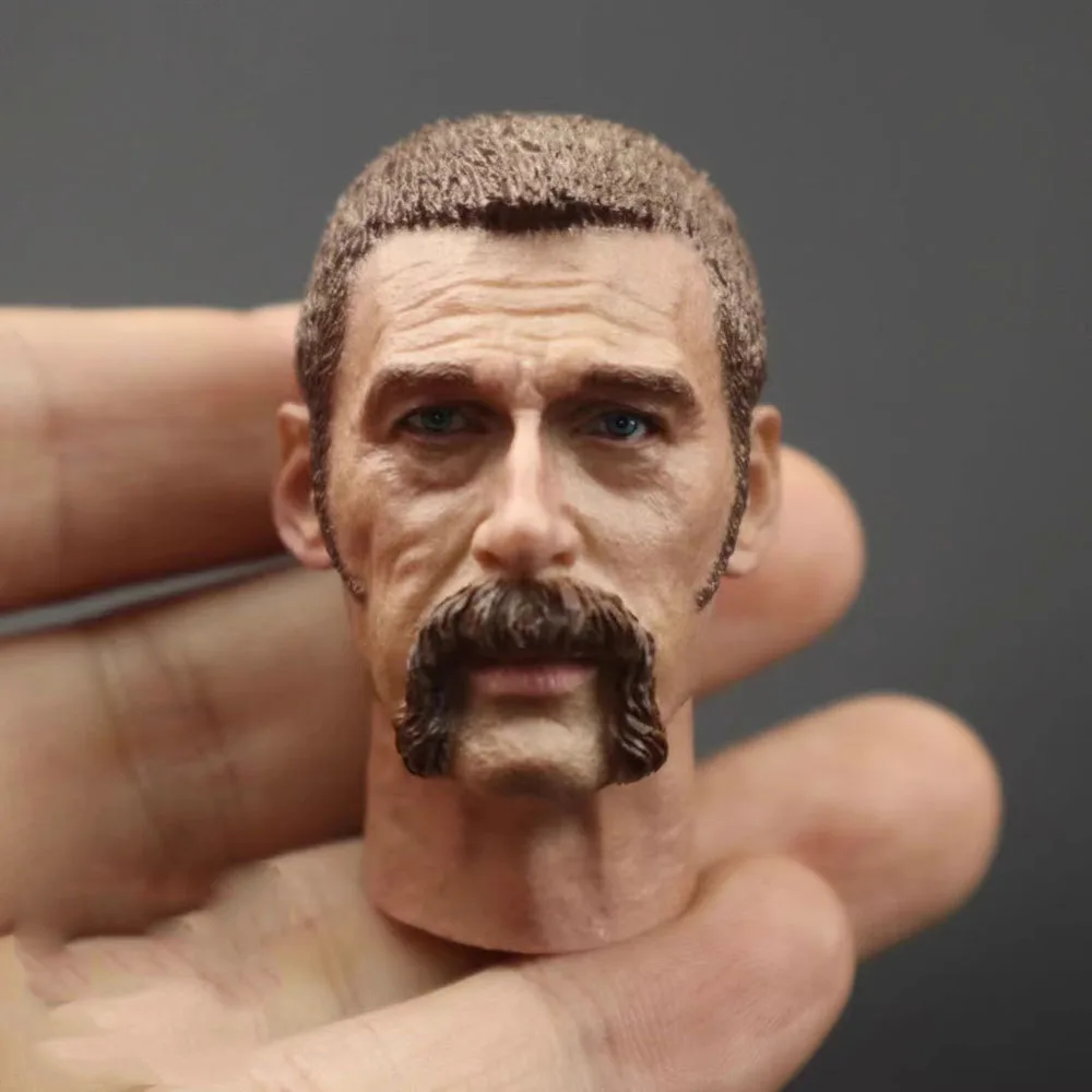 Appel à vendre 1/6 Duty mâle guerre conflit fantôme savon Version 2.0 Sculpture de tête pour figurines d'action de poupée habituelles de 12 pouces