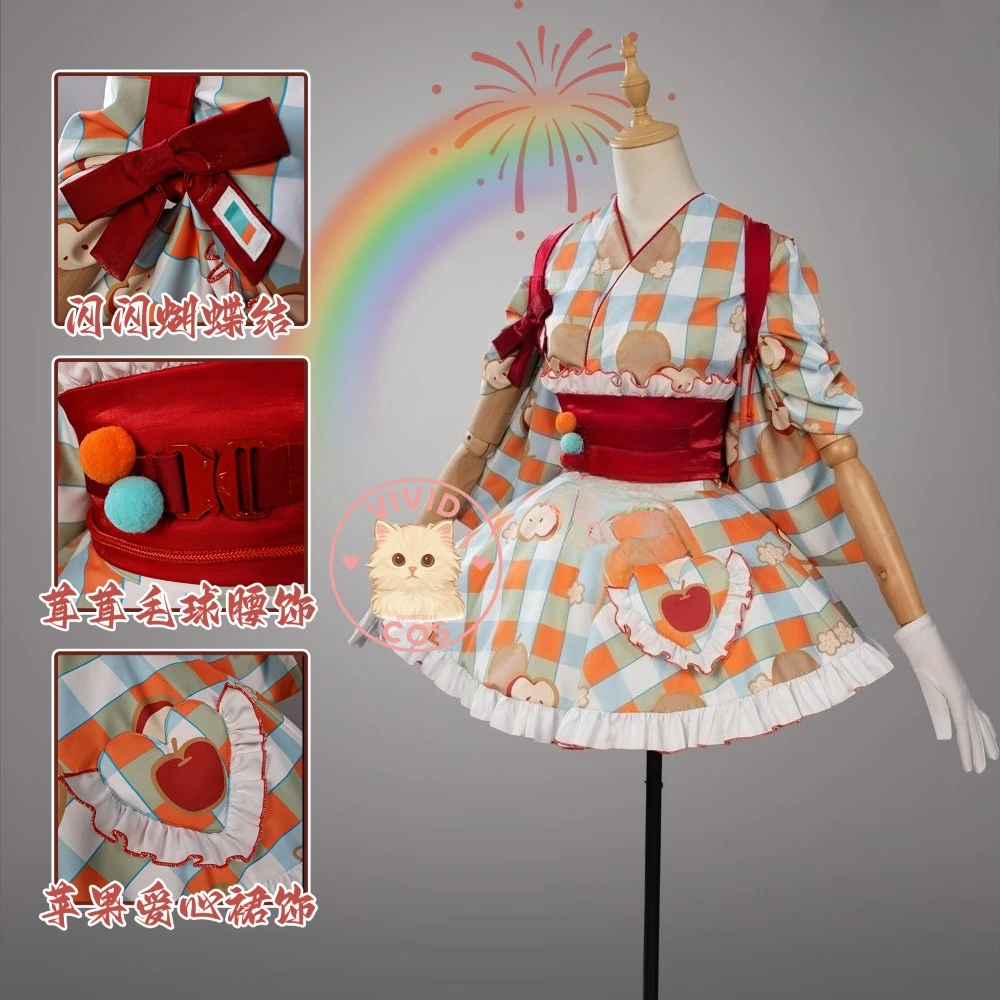 

Hot Game Arknights Cosplay Costume Anime Myrtle High Quality Role Playing Cute Dress for Women Adult Comic Con Halloween Party