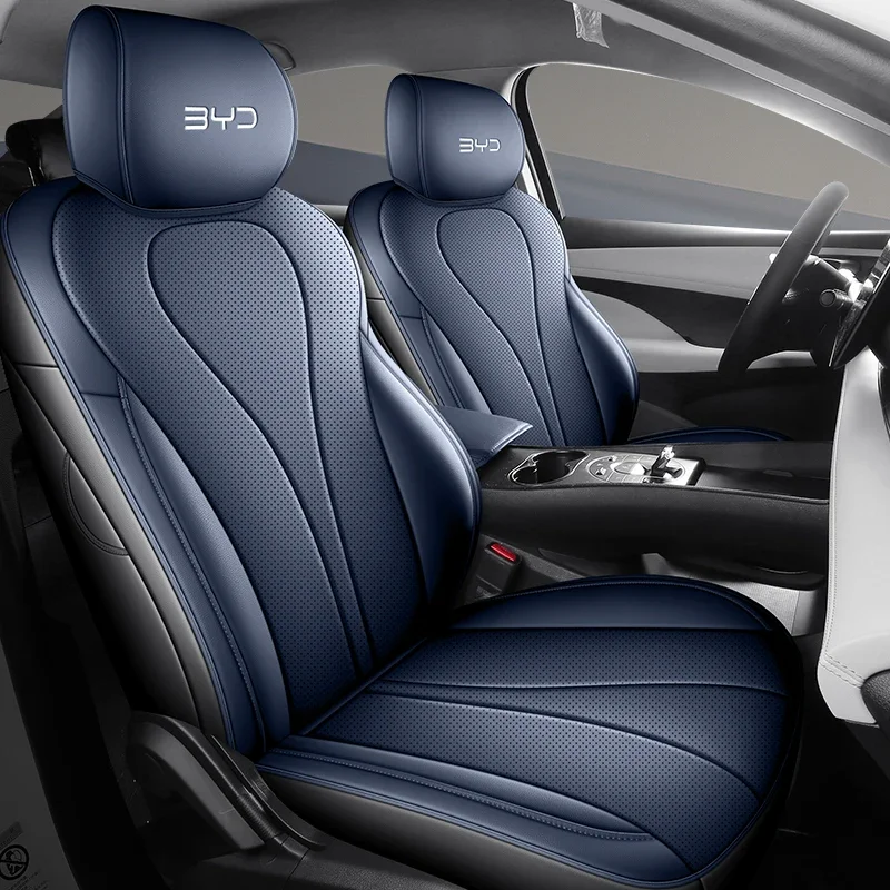 Custom Fit Car Accessories Seat Covers Full Set Artificial Leather for BYD Seal 05 DM-i Front Back Row Full Set BYD Seal 5 DMi