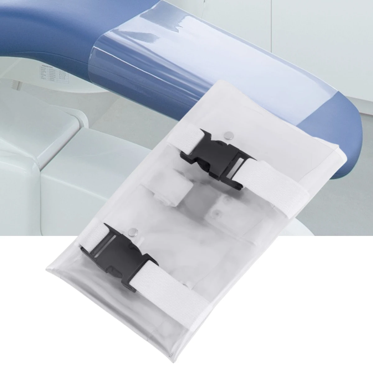 Dental Chair Foot Cover Pad with Elastic Bands Dental Practice Dustproof Protector Supplies Dustproof Foot Pad Washable Reusable