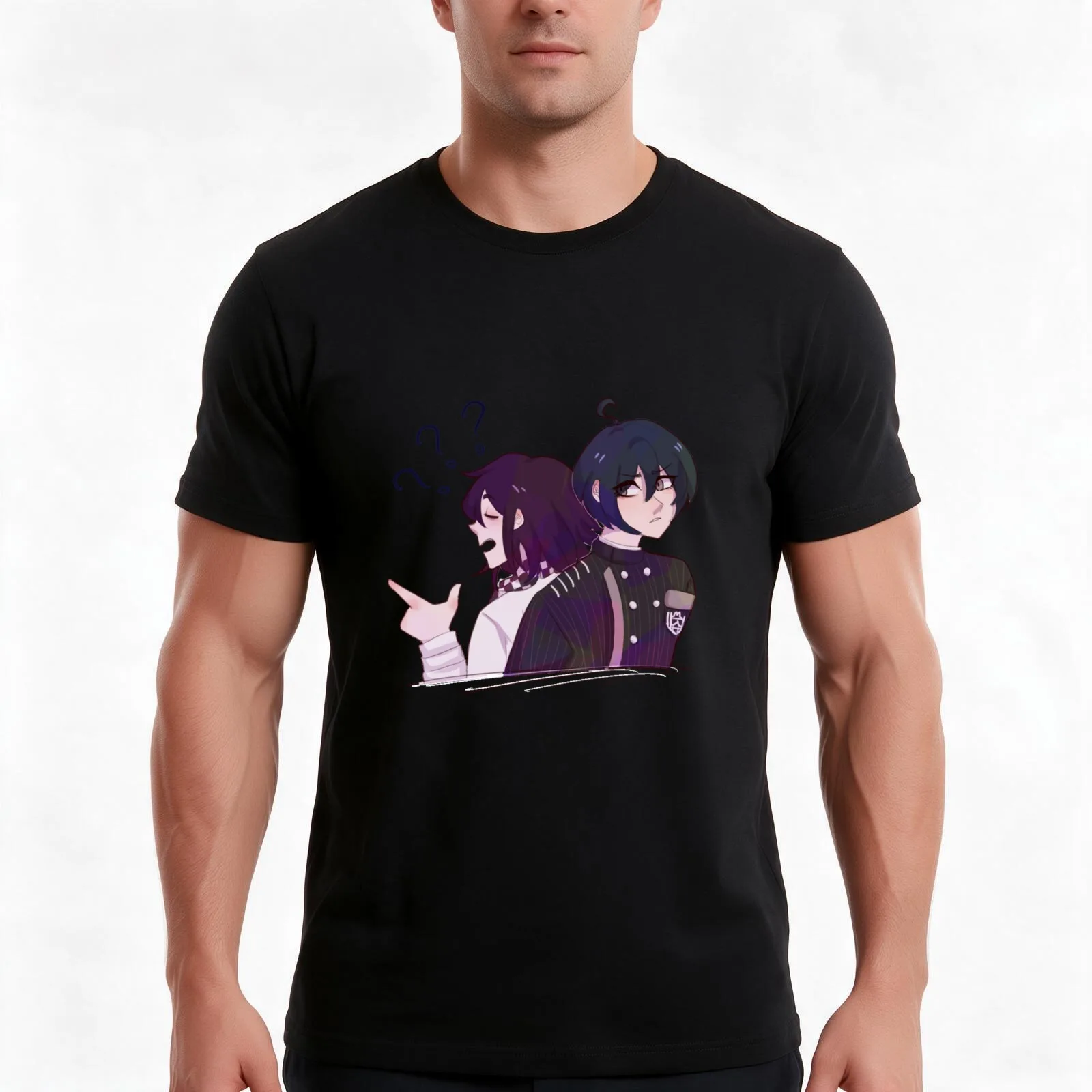 Truth or lie? T-Shirt, Summer Casual Cotton Tee, Oversized Streetwear Tops, Vintage Graphic Print, Loose Fit Short Sleeve