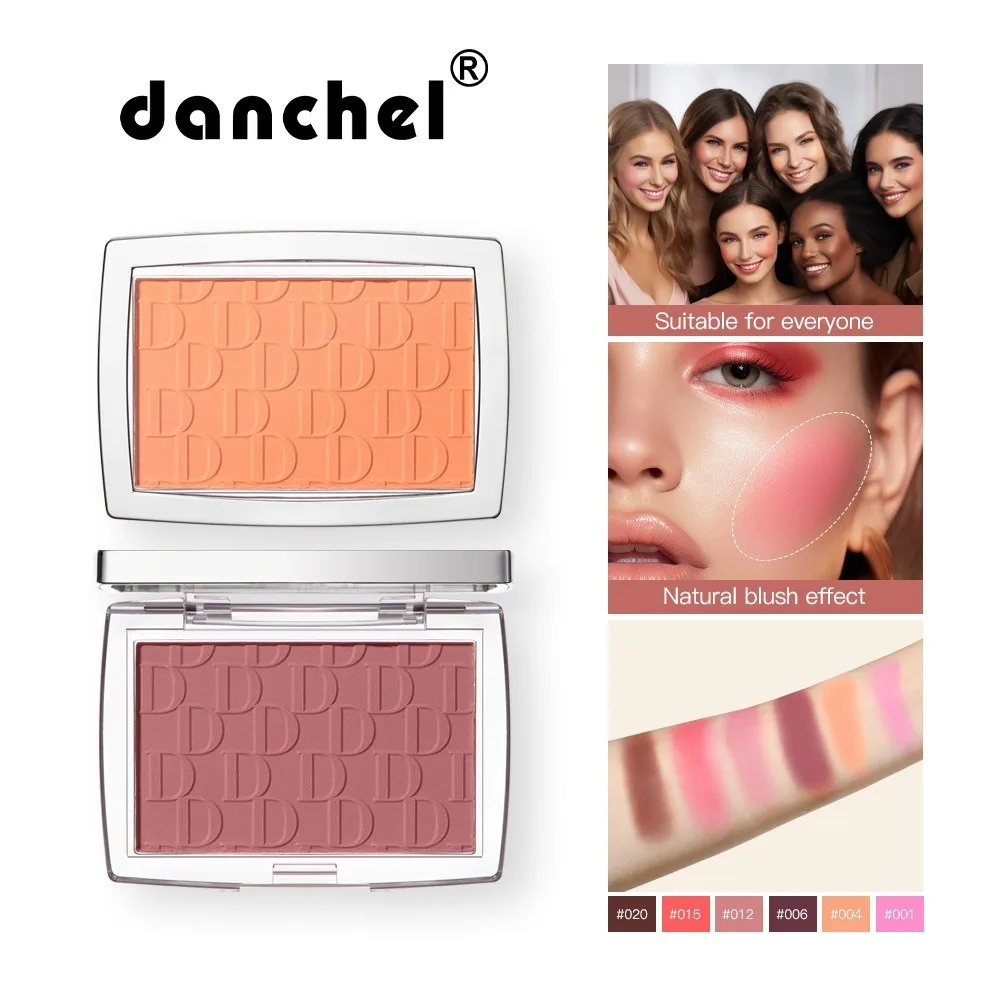 New Monochrome Single Blush Palette Luster Nature Cream Concealer Exquisite Nude Makeup Rouge Party