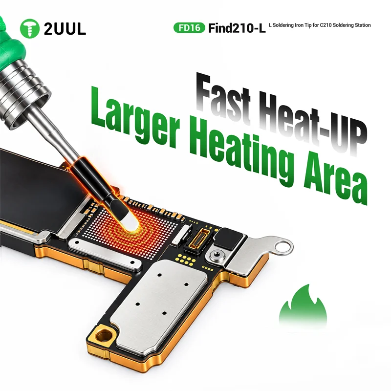 2UUL FD16 Find210-L: punta de  - C210 Precision Soldering Station reseña y precio