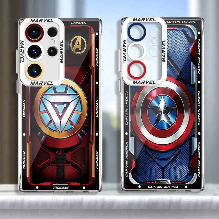 Marvel Ironman Captain America Phone Case for Xiaomi Poco X3 Pro X3 NFC Mi 11 Lite Redmi 12C 13C 5G 10C 12 10A 9A 11T Pro Cover