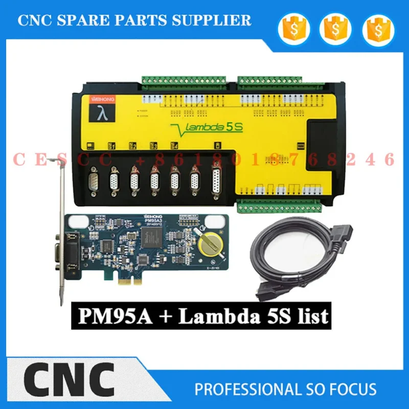 

Weihong newest CNC control system milling machine 4 5 Axis controller pm95a lambda5s ncstudio software for