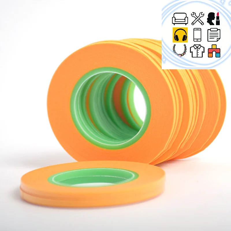 Model Spraying Coating Color Ultra Tape Fine DIY Special Masking Wide 1mm/2mm/3mm 18m Model Covering Tape