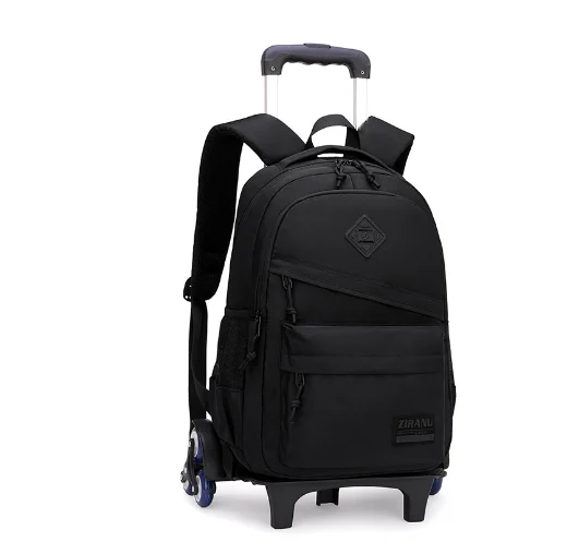 Trolley Schoolbag Rolling Backpack Laptop Wheeled Backpack with wheels for Boys College School Rucksack Men's Backpack for Teens