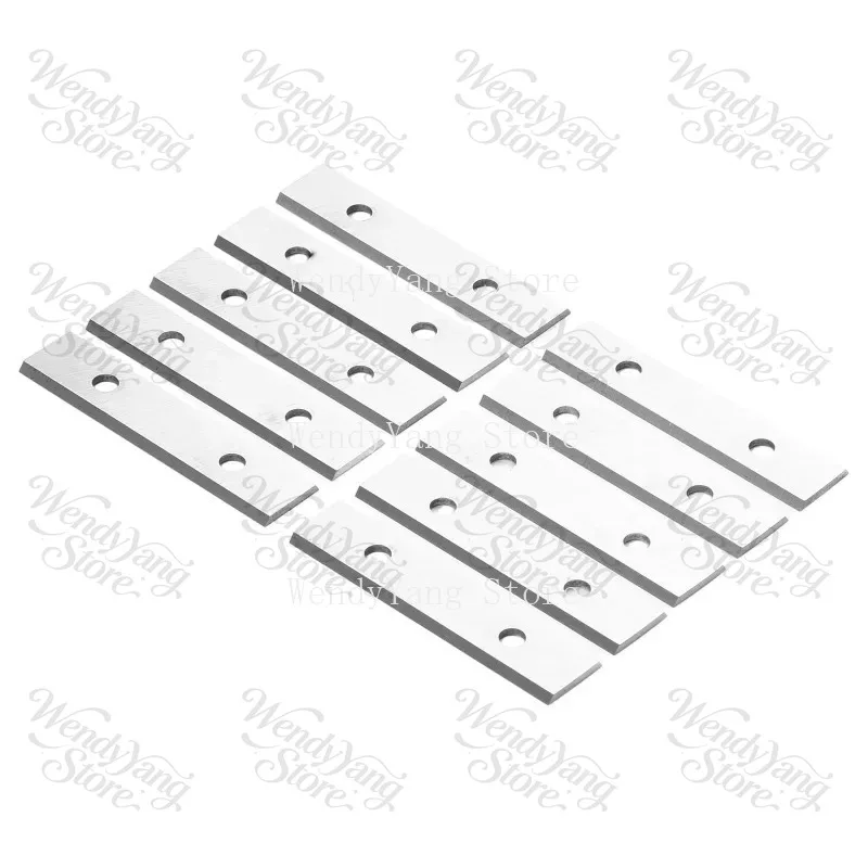 10pcs Solid Tungsten Carbide Square 50x 12 X1.5mm Carbide Inserts Cutter Blades Paint Scraper Blades Rectangle Double Edged