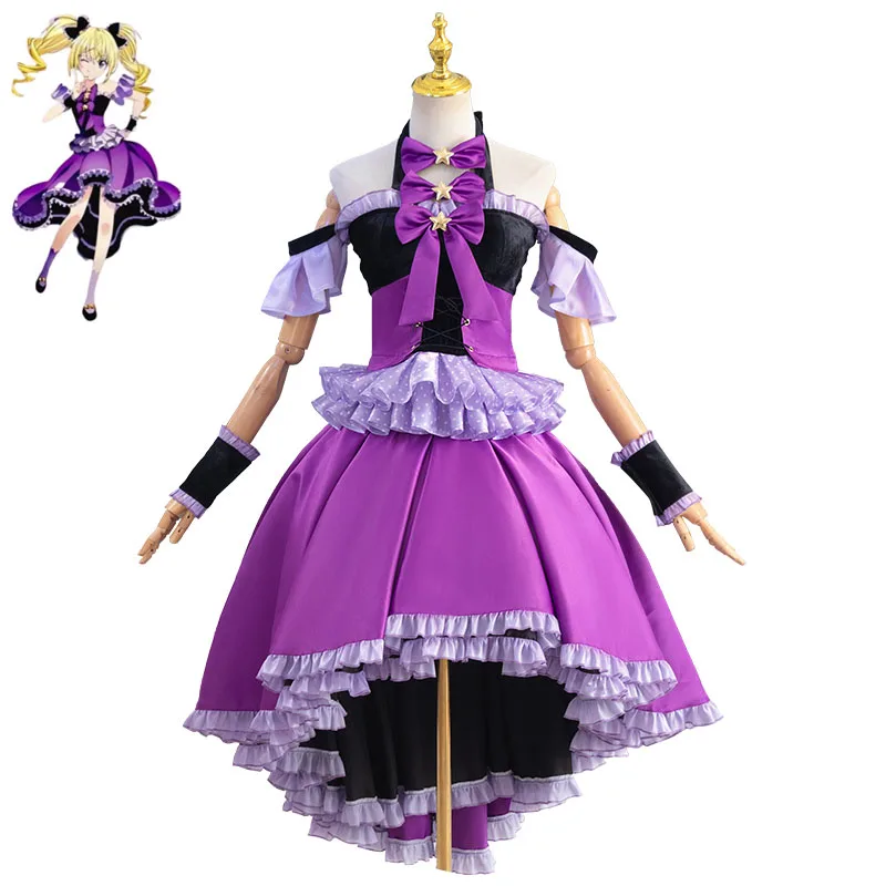 

Anime Hinamori Amu Tsukiyomi Utau Shugo Chara Cosplay Costumes Women Cute Lolita Princess Dress Halloween Carnival Party Clothes