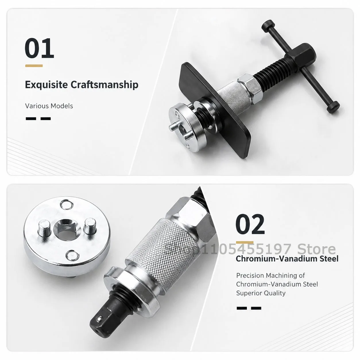 Car Wheel Cylinder Disc Brake Pad Caliper Piston Reverse Wheel Pump Separator Truck Trailer Auto Parts Repair Professional Tools view 4