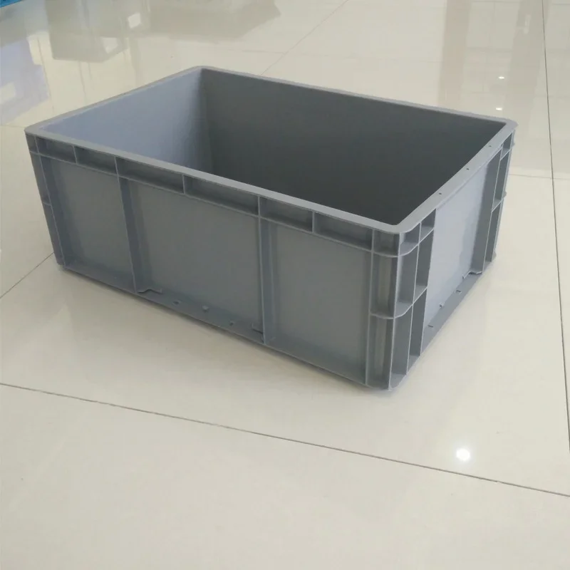 Auto parts turnover box EU box, stackable plastic box, factory direct sales