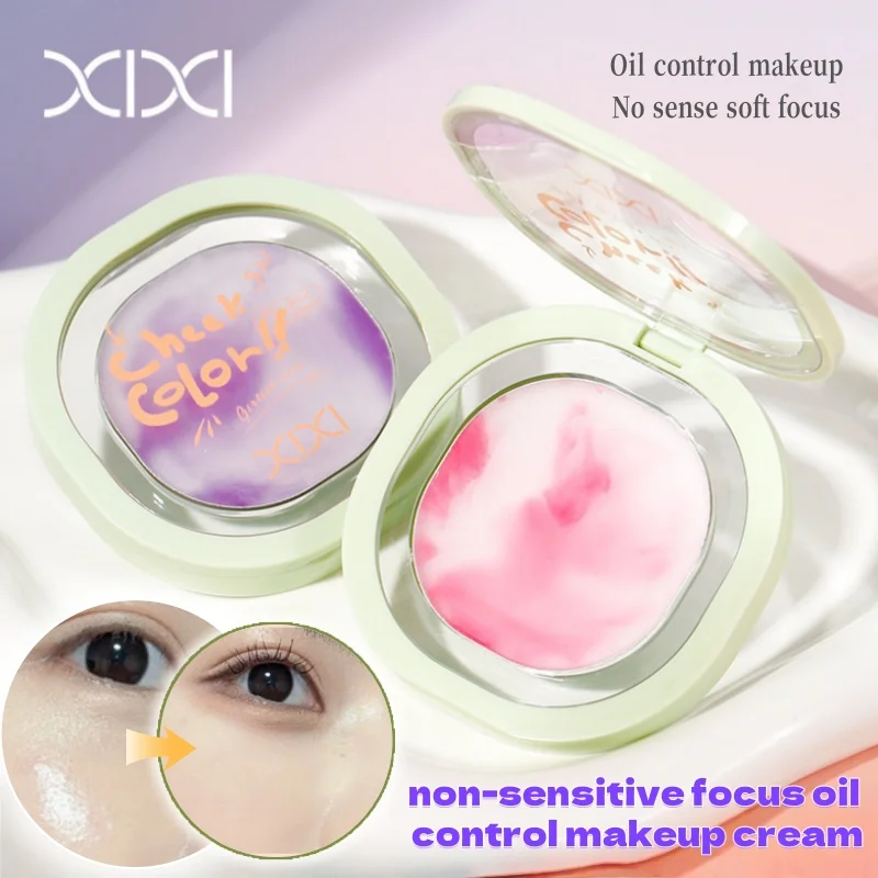 

XIXI Non-sensitive Focus Oil Control Makeup Cream Powder Fine Natural Light Easy Makeup Makeup Concealer Fine Pores 4.7g