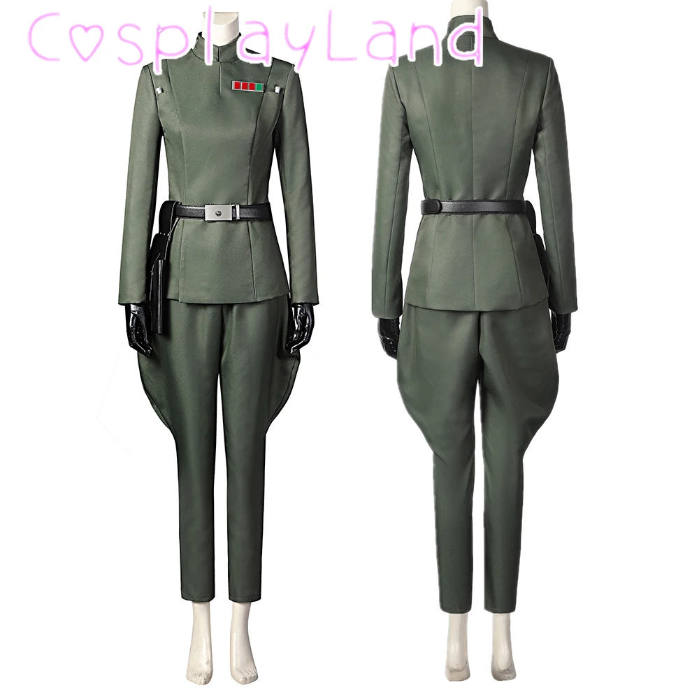 Newest Halloween Carnival Master Obi Cosplay Tia Costume Fancy Kenobi Soldier Imperial Uniform Suit With Hat Custom Made Outfit