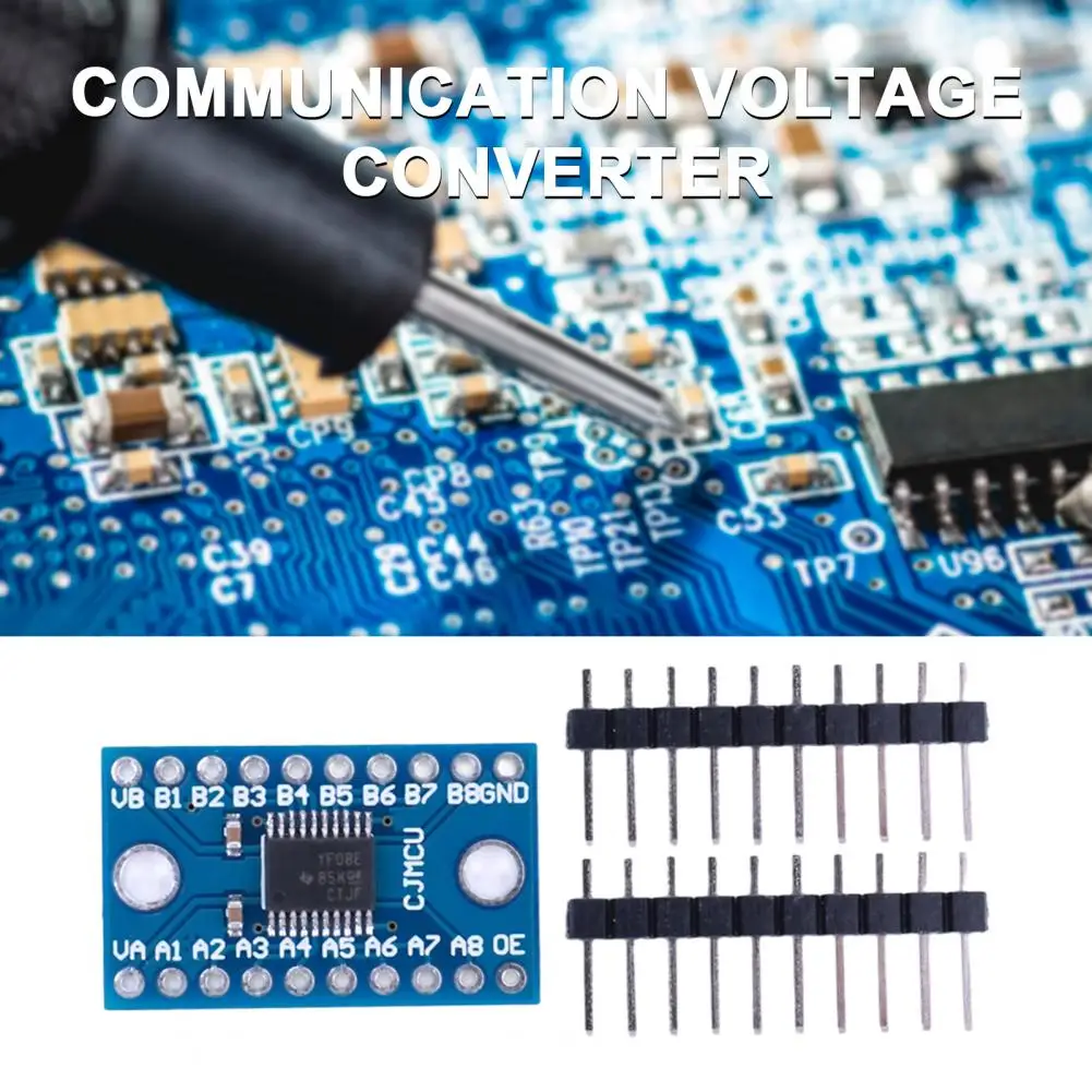 

Device Translator Bi-directional Logic Level Shifter Module for Electronic Devices with 3.3v 5v Voltage Translation High Speed 8