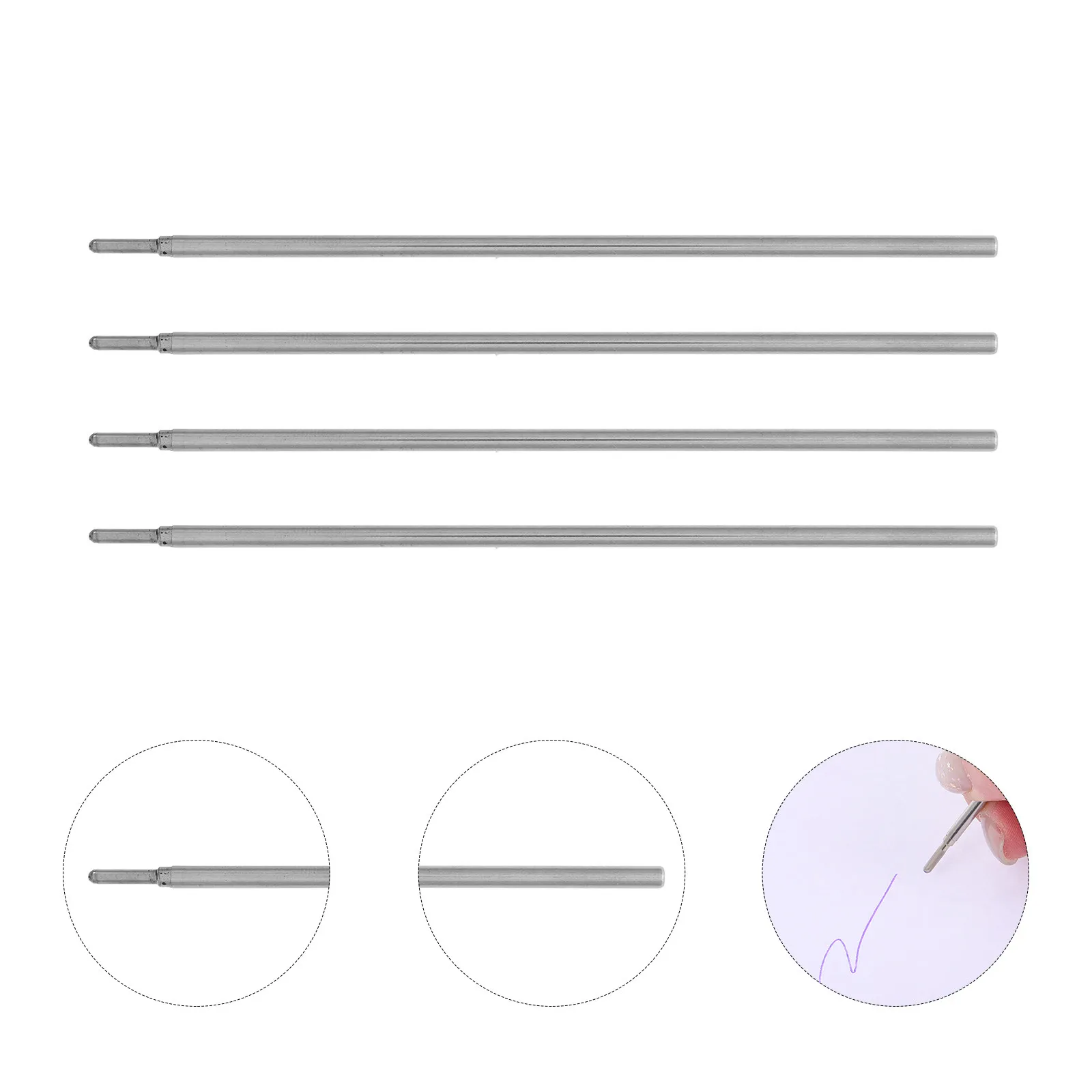 

Набор из 10 многоразовых стержней для шариковых ручек-татуировщиков: гладкое письмо, маркер для кожи, инструмент для трафаретов и контуров для тату-мастеров и косметологов