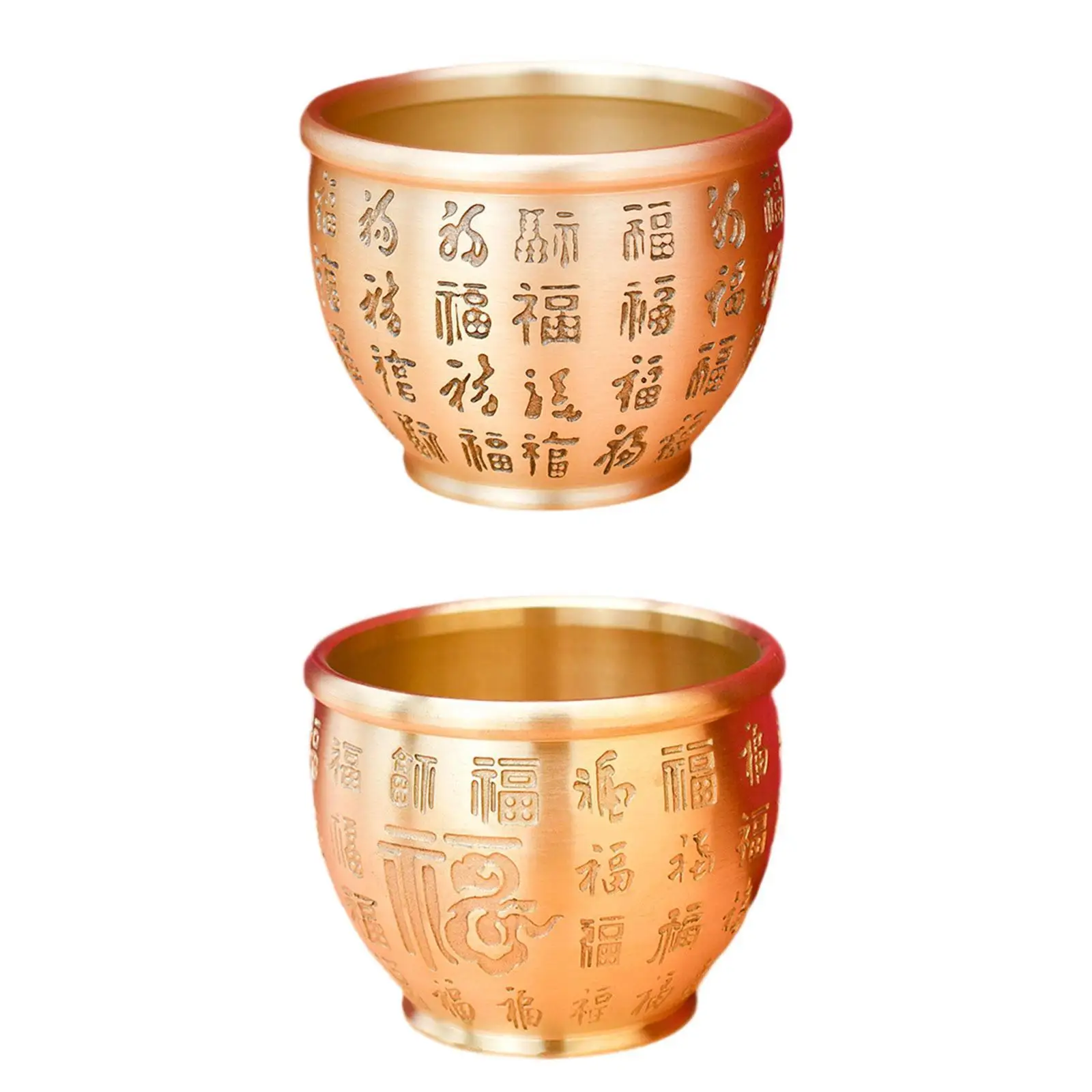 Brass Small Baifu J…