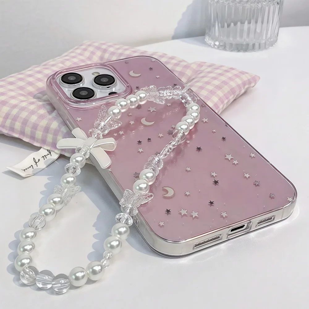 Doce estrela lua padrão caso de telefone para xiaomi 15t mi 11 lite 5g capa para xiaomi 13 14 15 13t 14t 15t 17 pro max fundas casos