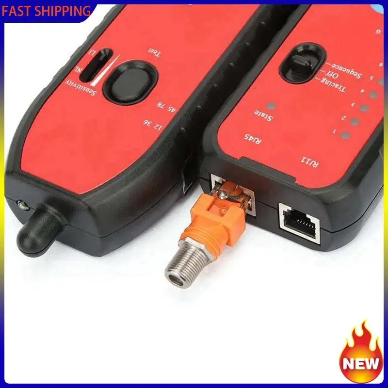 Especial Coaxial To Ethernet Adapter, 12 Pack Coax RF F Female To RJ125 Male Converter For Line Tester