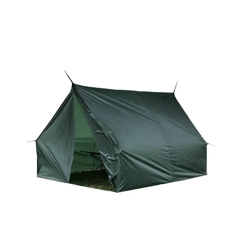 Multi-Functional Camping Tent High Stregth Oxford Dark Green Outdoor Rain Tarp Sun Shelter