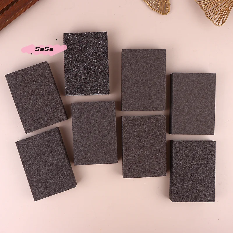 

S-3Pcs Polishing Grinding Sponge Pads Manual Sanding Sponge Blocks Reusable Washable For Metal Wood Drywall Glass Polishing