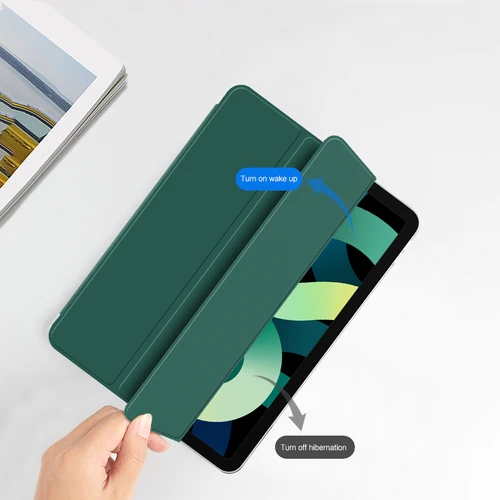 Imagen 2 del producto Smart Folio para iPad Pro 11 1st 2nd 3rd 4th funda Air 11 13 pulgadas M3 M2 funda para iPad 10th Air 6 5 4 10,9 ""Mini 7 6 cubierta magnética