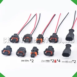 2 Pin Automobile Connector Diesel Fuel Common Rail Injector Crankshaft Sensor Plug 1928403874 1928403876 1928404072 1928403137