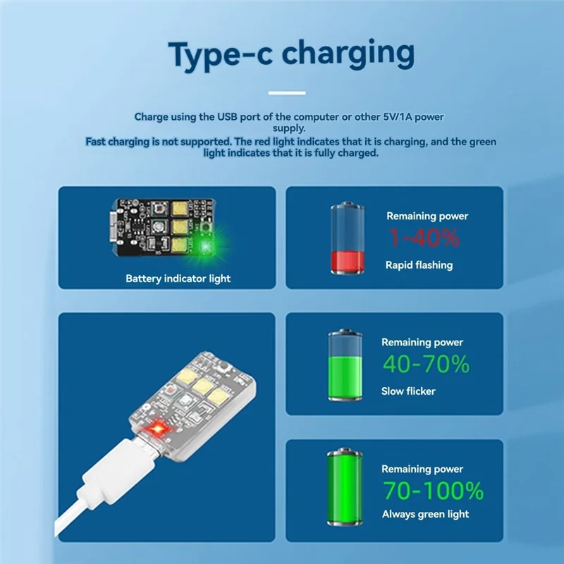 VO-DJI Mavic 3 Pro/Vanta 2/Mini 4 Pro Drone 호환 스트로브 라이트 범용 충돌 방지 경고 신호등