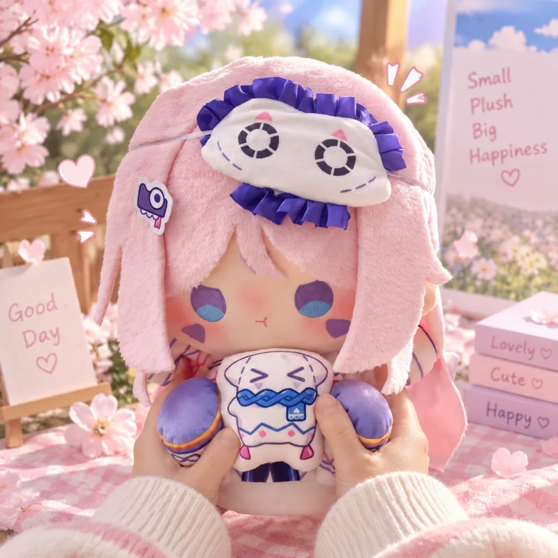 Fan‑Made Merch Genshin Impact Citlali 30cm Sitting Cotton Doll Cute Chibi Print‑Style Body Soft Plush Doll Collectible Toy Gift