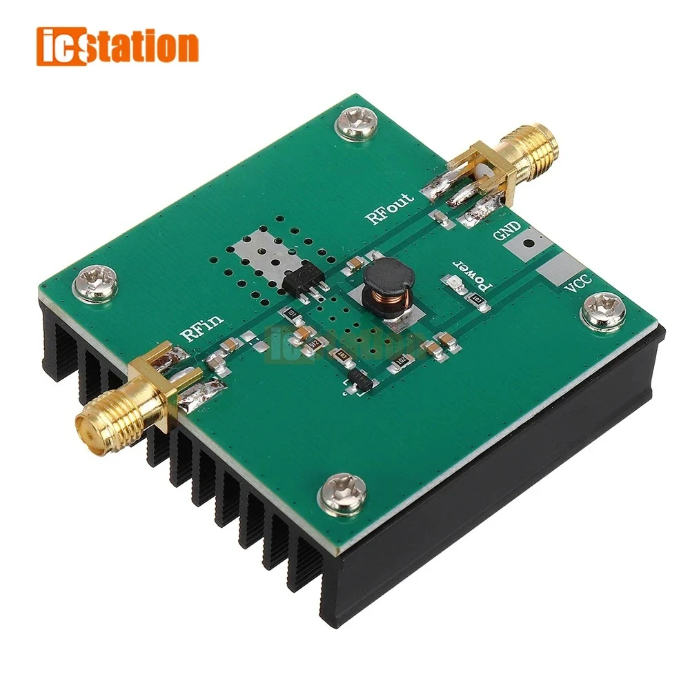 380-450MHz 433MHz 5W RF เครื่องขยายเสียงอินพุต 0.1W สามารถเอาต์พุต 5.0W @ 7.2V โมดูล RF