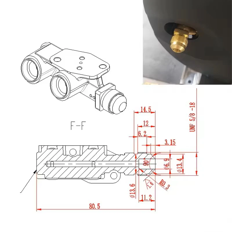 سخان كومبي غاز البترول المسال 6KW سخان الكل في واحد سخان التوقف لشاحنة RV تخييم مشابه لارتفاع العمل Truma 5000 #5