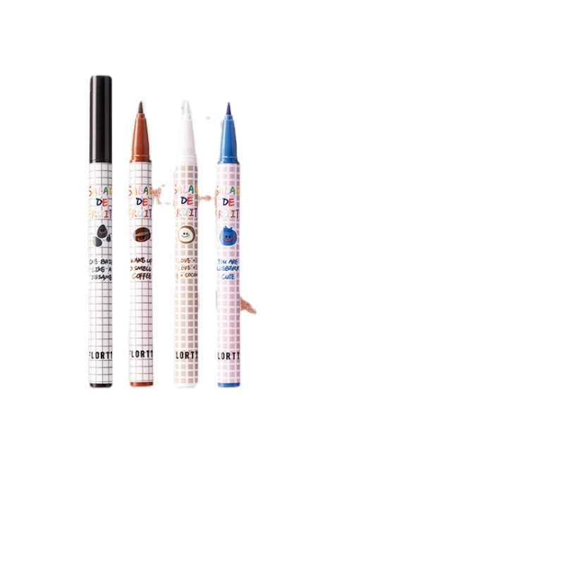 

Color Liquid Eyeliner Ultra-Fine Waterproof Sweat-Proof Long Lasting Non Smudge Non-Decolorizing Novice