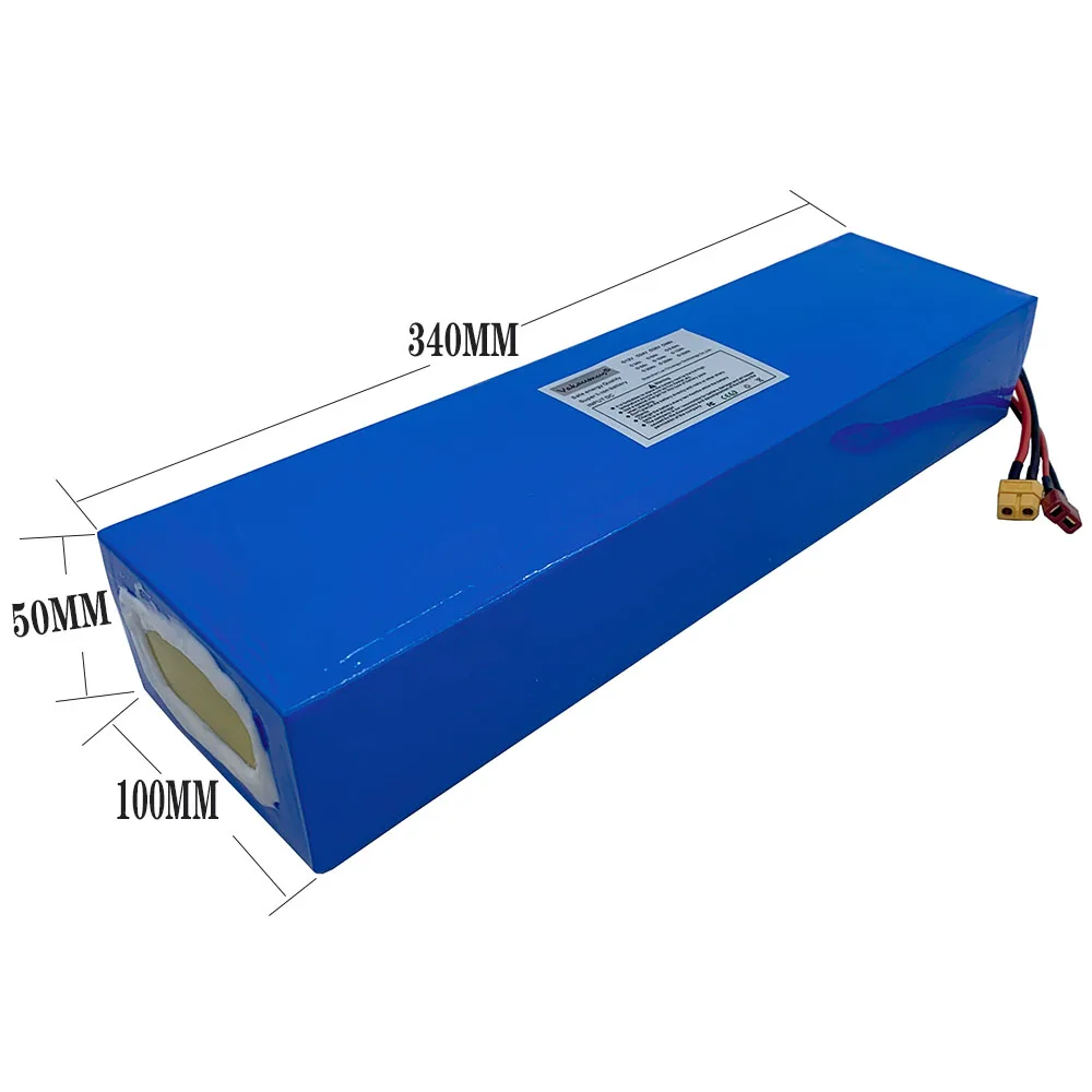 Imagem -02 - Bateria de Lítio para Mountain Bike Elétrico 30a Bms Adequado para 350w 500w 750w 1000w 48v 18650 21700 26ah