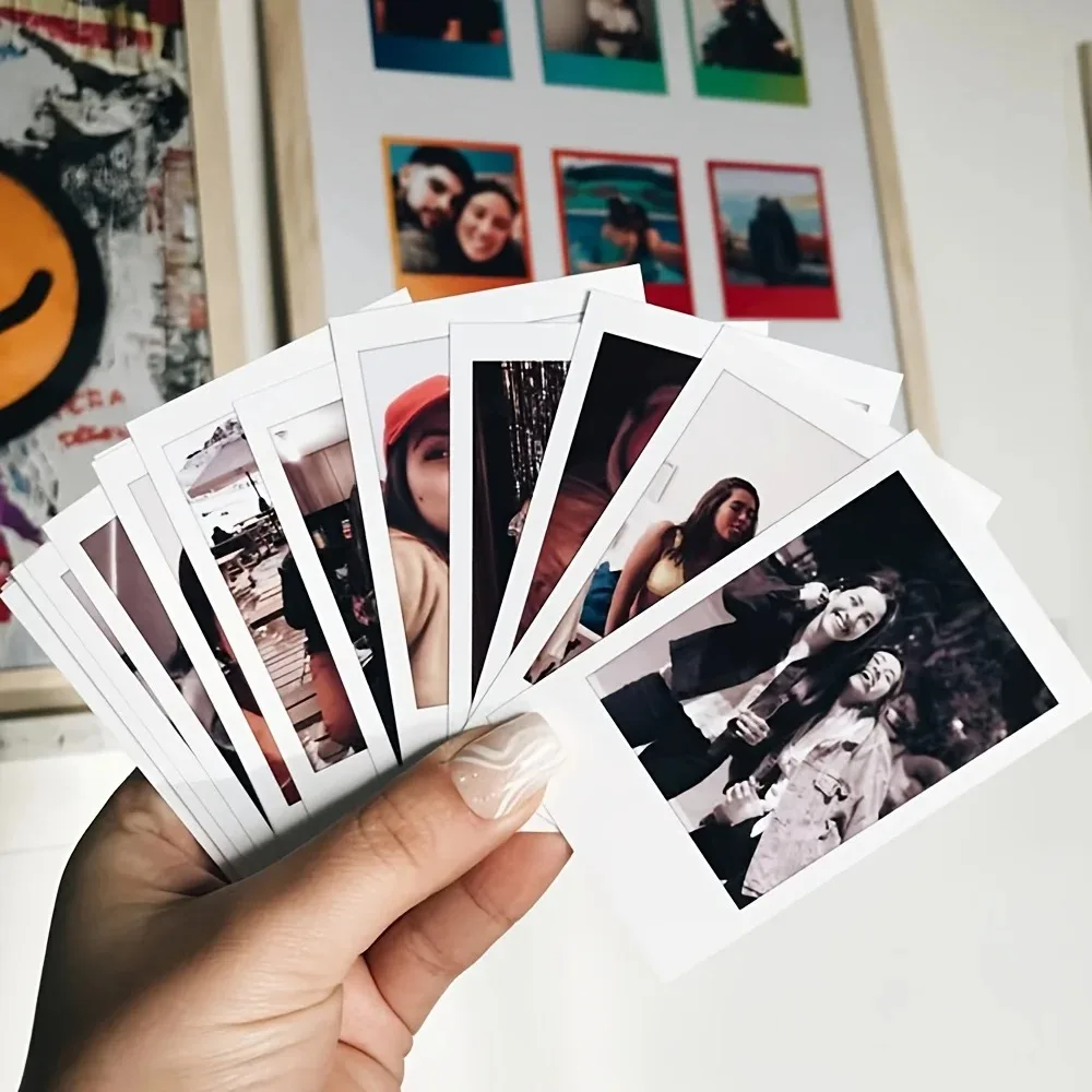 Instant Photo Printer for Couples, Prints 5 Photos with White Borders, Custom Photo Paper,Suitable for Partners Friends image 5