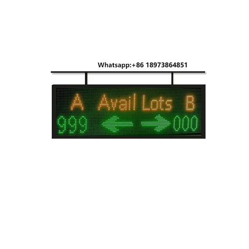 

4G LoRaWAN Parking guidance System Available Parking Lots Led Display Parking Space Availability Display Screen