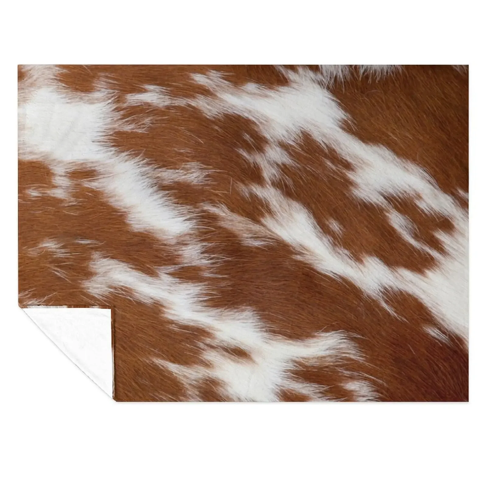 

Western cowhide decor Throw Blanket cosplay anime Comforter Personalized Gift Weighted Blankets