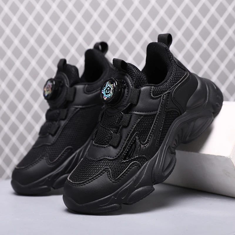 Children's Basketball  Sports Shoes Breathable Student White School Walking Shoes Anti-skid Boys Girls Casual Running Sneakers