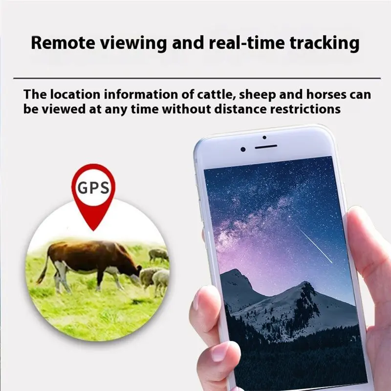 [NEW A09R!】 Animal Tracking IP67 Waterproof Pet Tracking Device 10000Mah For Sheep Cow Cattle Sports View
