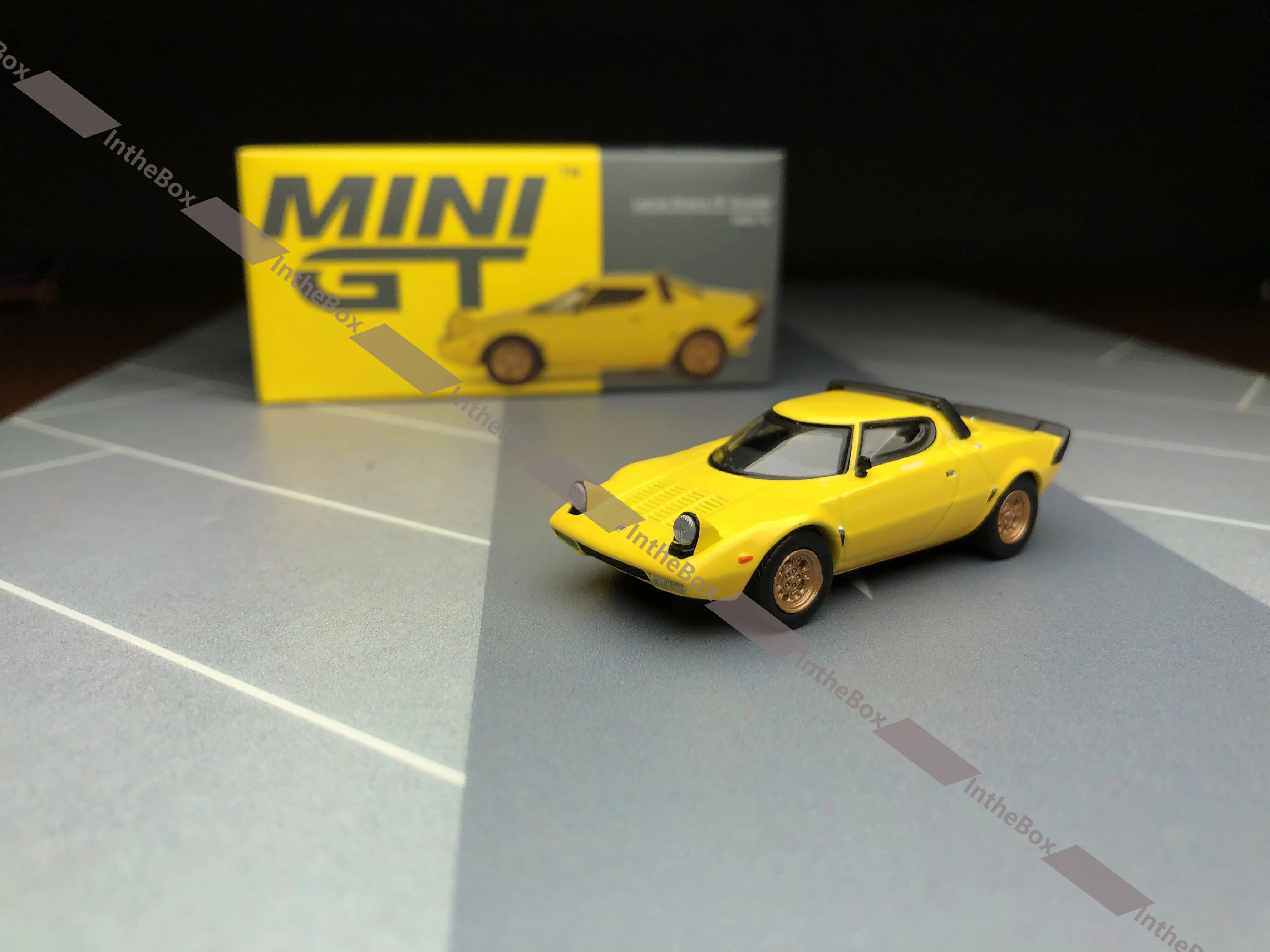 

OCT 2024 Mini GT #771 Lancia Stratos HF Stradale Giallo Fly 1/64 NEW Car Collection Limited Editon Hobby Toys