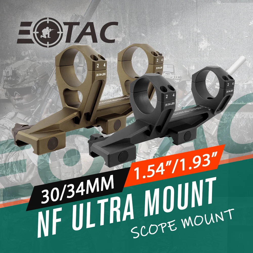 tactical optic scope mount para ar scar nf ma479 ultra mount mil spec 30 mm 34 mm 154 193 2024 airsoft hunting novo 01