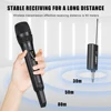 LEUS H2 UHF SKM9000 ワイヤレスマイク レコーディングスタジオ カラオケ ステージ スピーチ 結婚式 パフォーマンス バンド 家族の集まり用 4