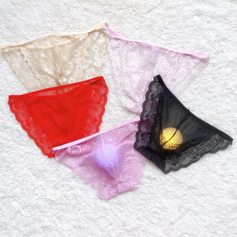 

Breathable Briefs Underwear M~2XL Panties Thongs Underpants Bikini Bulge Pouch Lace Lingerie Sale Comfort Hot New