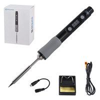 SEQURE SQ-D60B Mini Intelligent Electric Soldering Iron Smart LED Digital Display DC12-24V Portable Smart Adjustable Temp