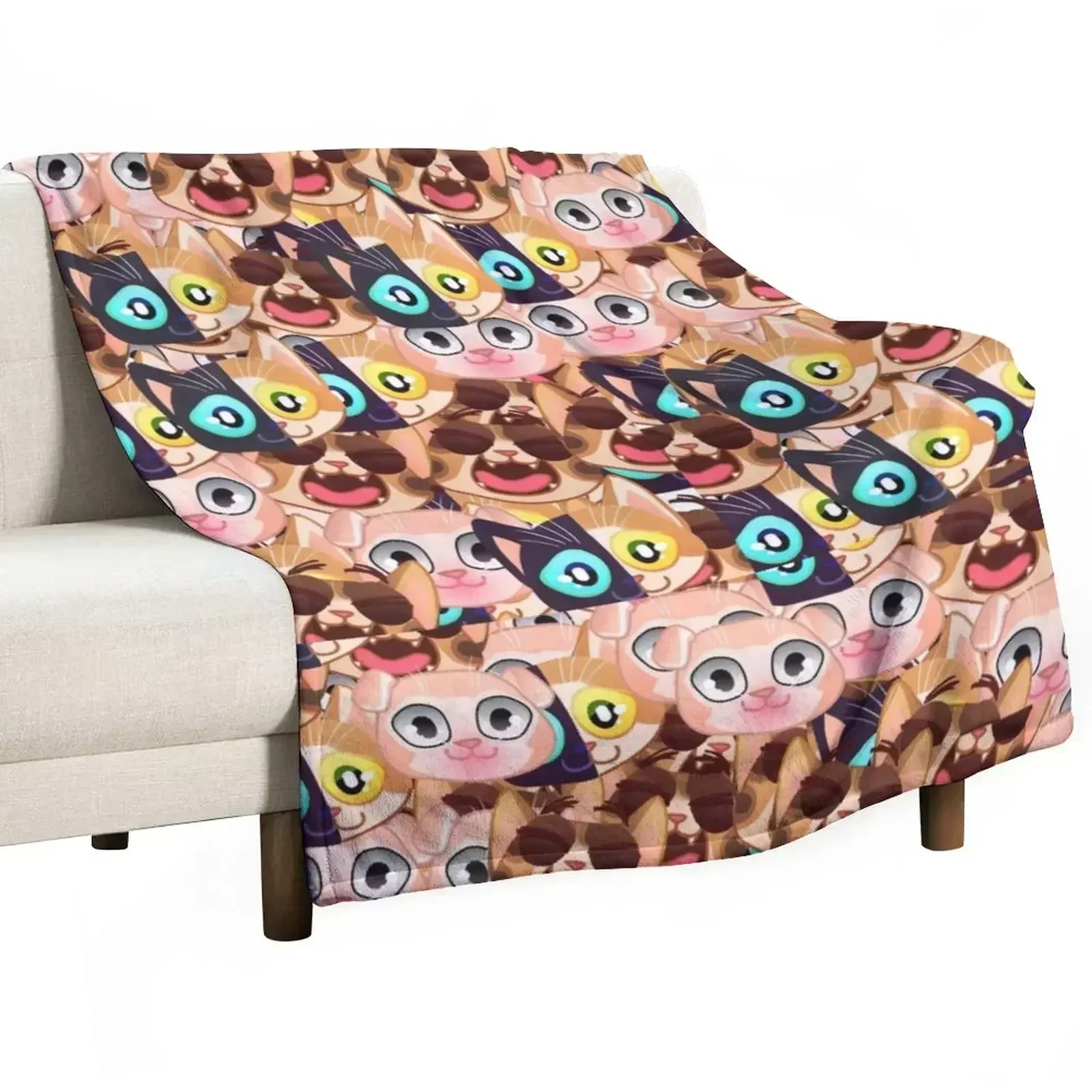 

CATERN Throw Blanket All Season Lightweight Soft Blanket for Bed