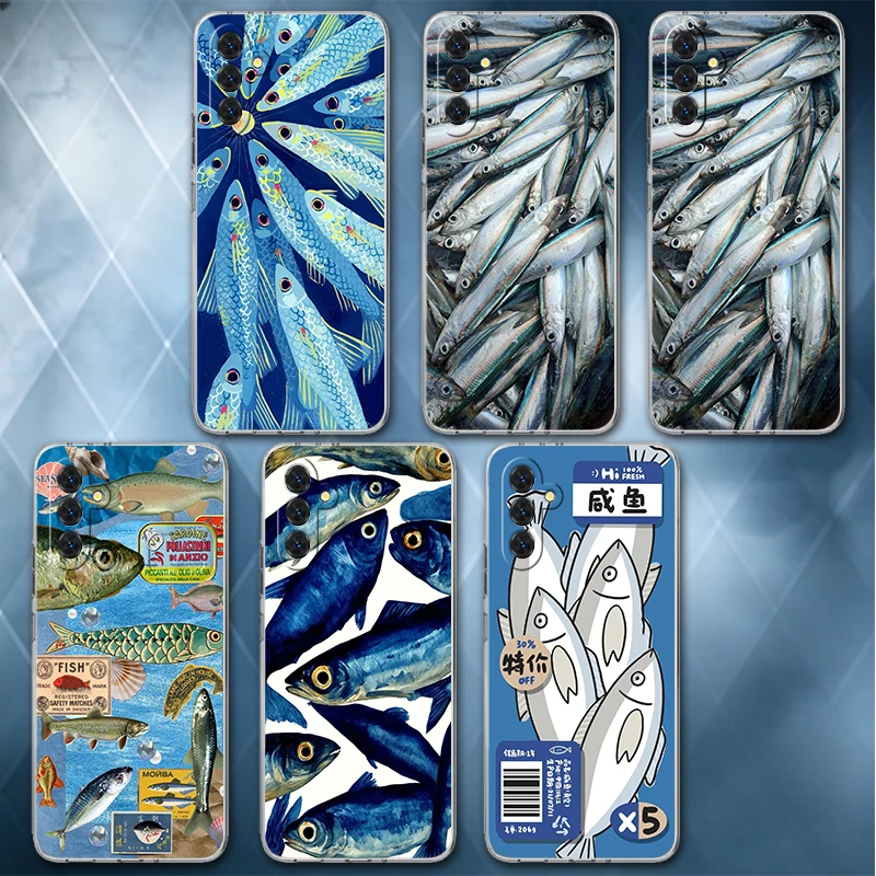 Discounted Salted Fish Soft Phone Case For Samsung A57 A17 A56 A16 A55 A15 A54 A14 A53 A13 A52 A12 A37 A36 A35 A34 A33 A26 A25 A