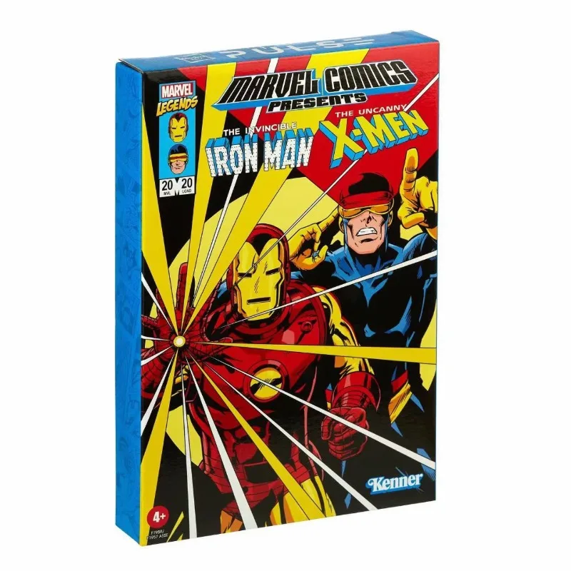 Original Hasbro Marvel Comic IRON MAN X-MEN/ELECTRO SPIDER-MAN/BLACK PANTHER CAPTAIN AMERICA/BLACK PANTHER IRON MAN Anime Figure view 5