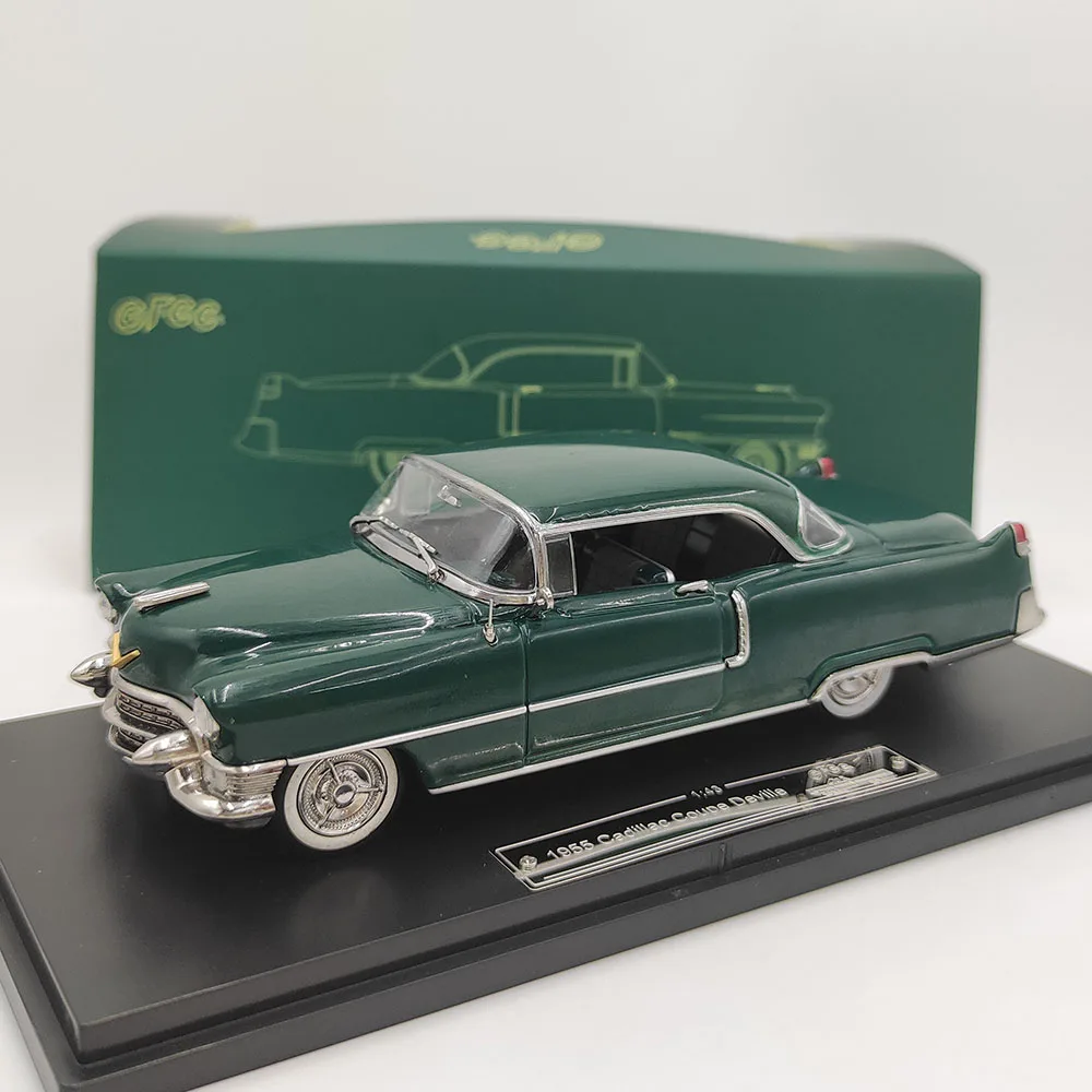 

Diecast GFCC 1/43 Scale 1955 Cadillac Divi Green Car Model Collectible Toy Gift Souvenir Display Ornament