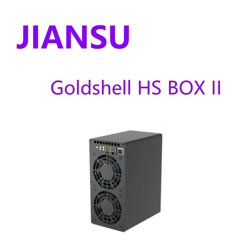 

Goldshell HS BOX II Miner 1200GH/s 325W Dual Algorithm HNS SC Miner Mining Crypto Machine Profit Than SC BOX