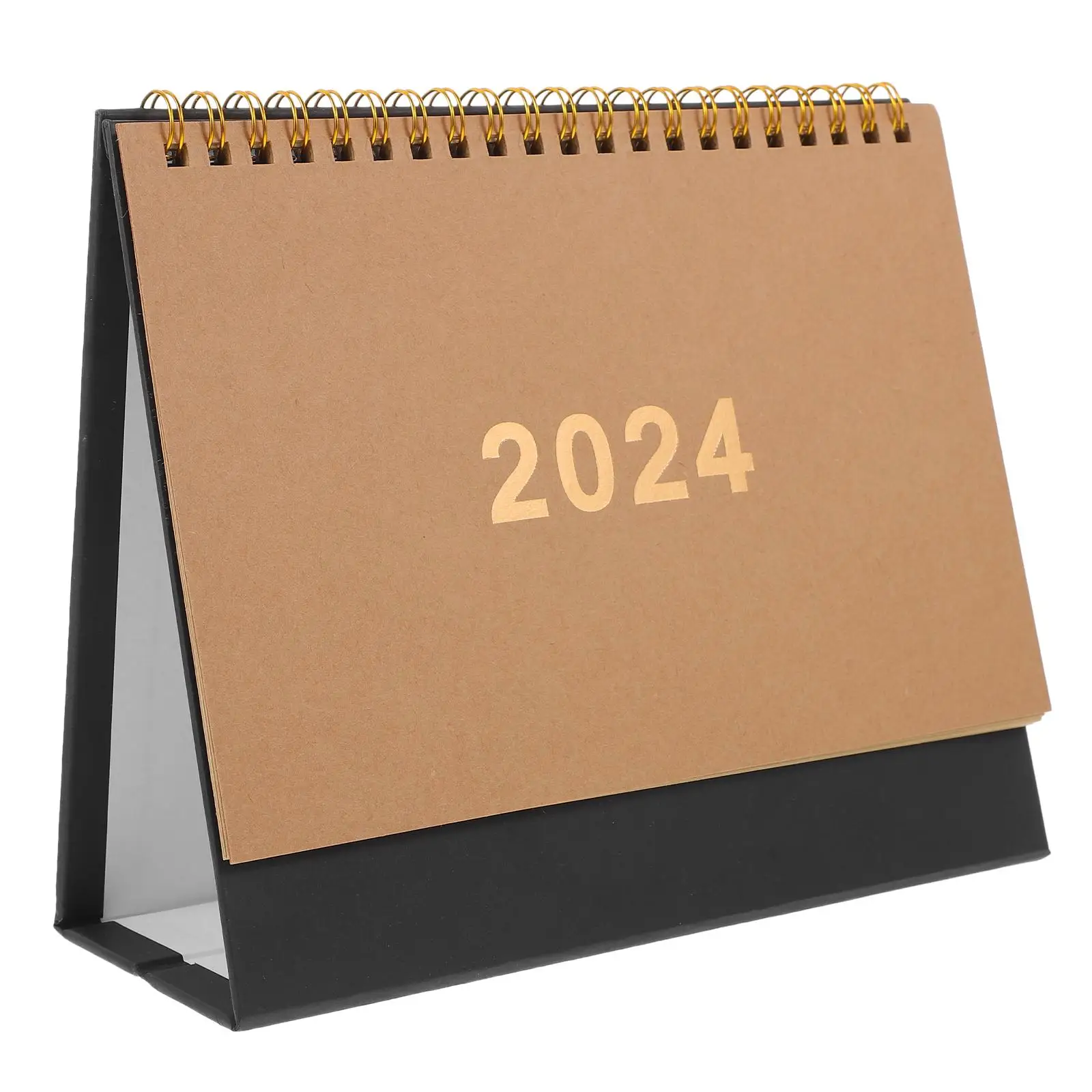 

Стоячий календарь, настольный ежемесячный спиральный переплет, календари, нежный офисный декор